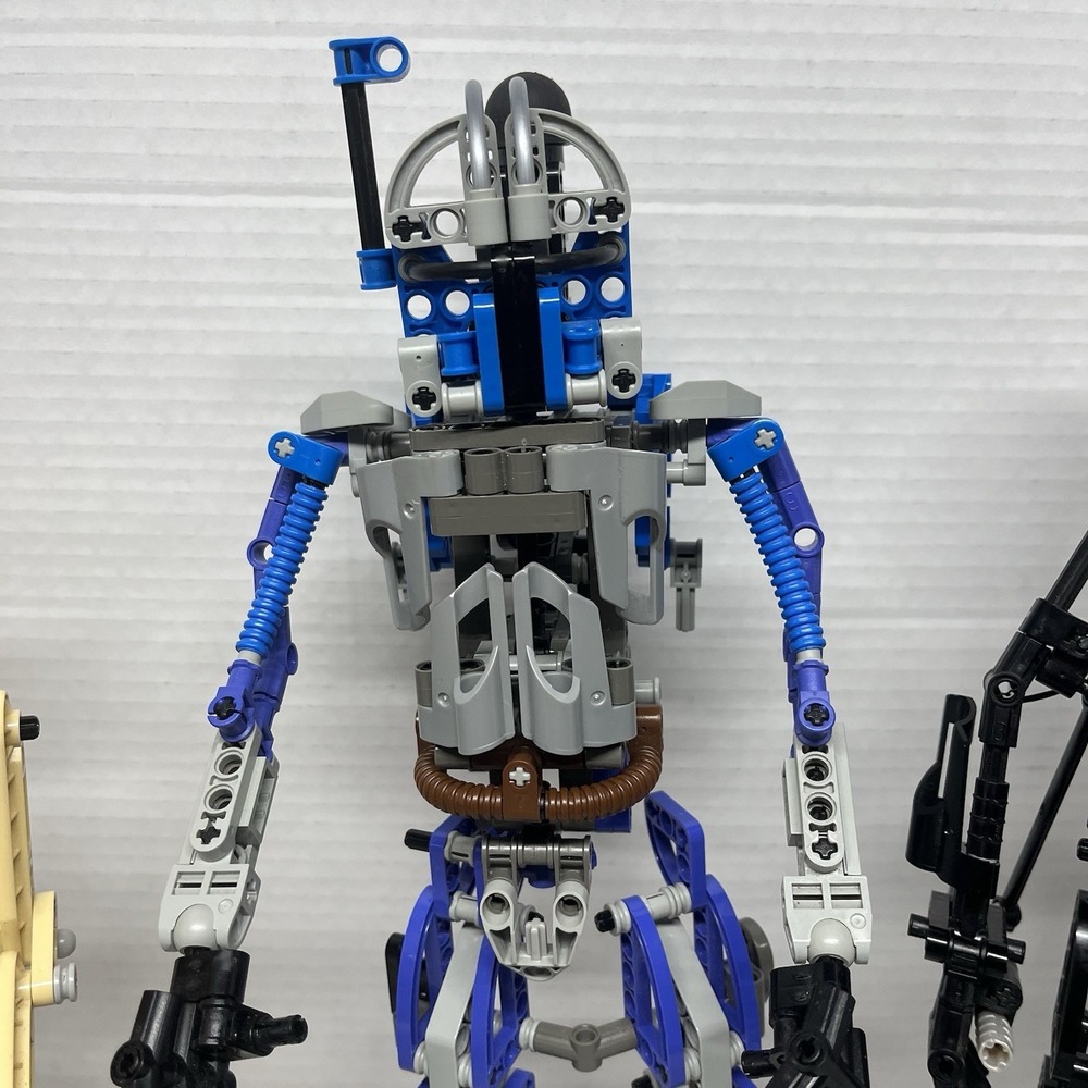 LEGO Technic Star Wars Figures LOT Darth Vader Jango R2 Battle Droid Incomplete - Picture 4 of 16